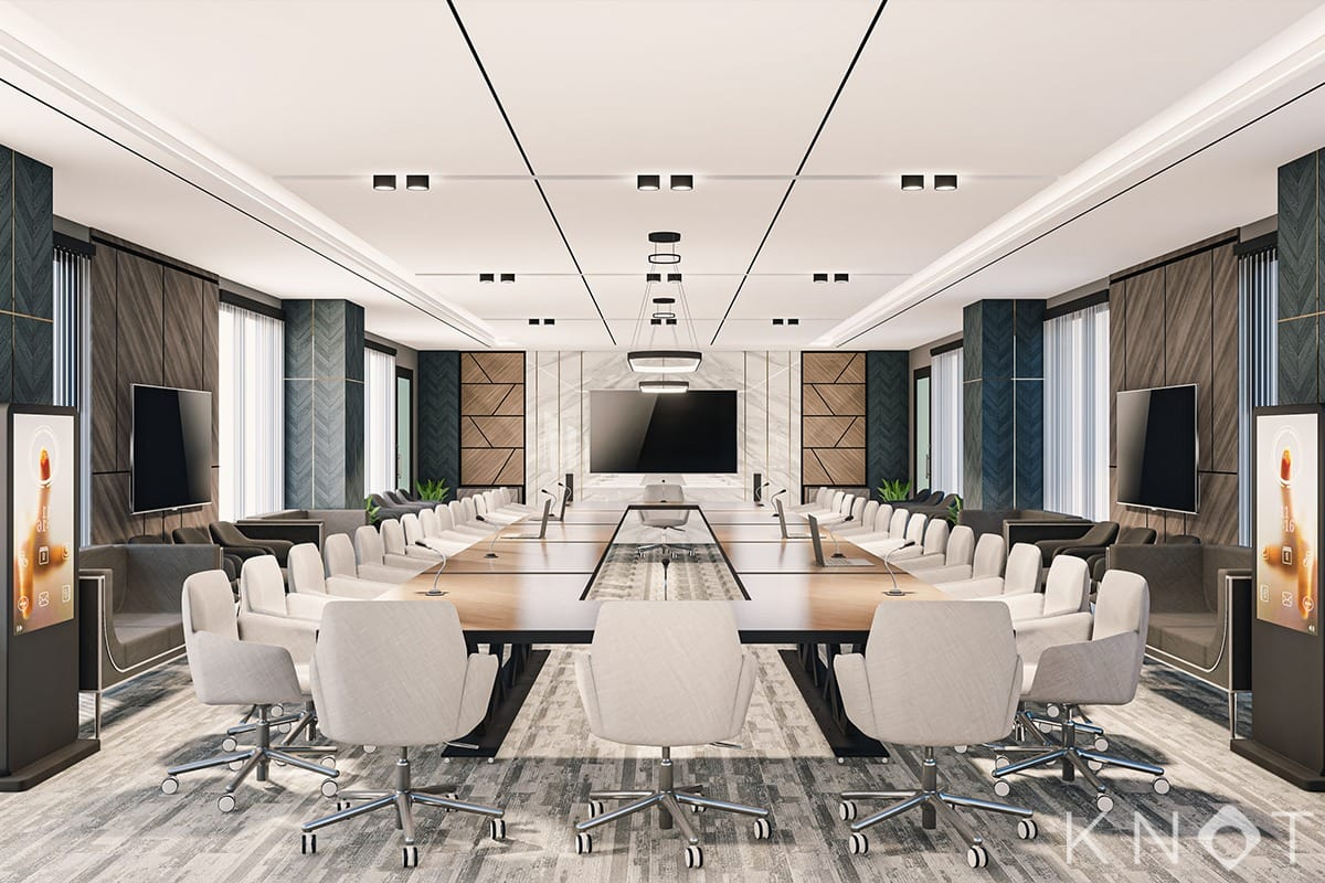Interior Design of UNDP Meeting Rooms A