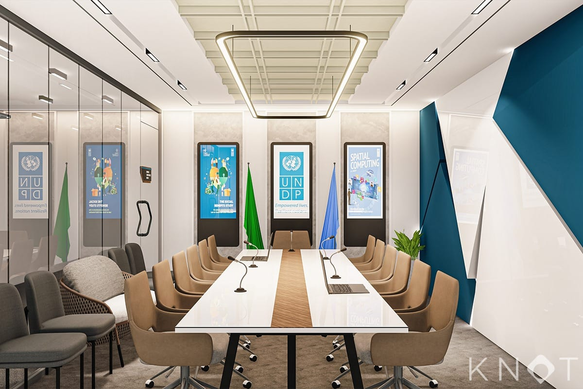 Interior Design of UNDP Meeting Rooms D