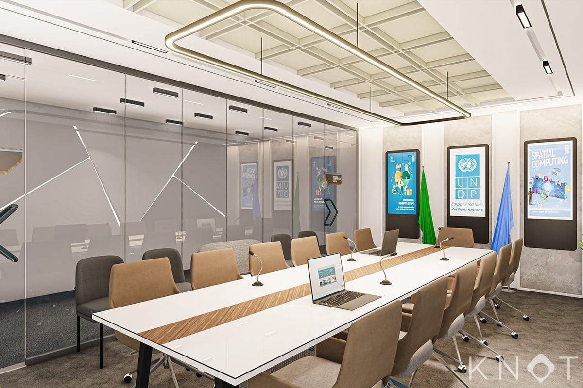 Interior Design of UNDP Meeting Rooms E