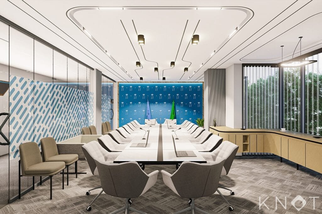 Interior Design of UNDP Meeting Rooms G