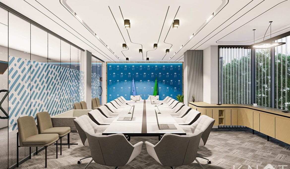 Interior Design of UNDP Meeting Rooms G