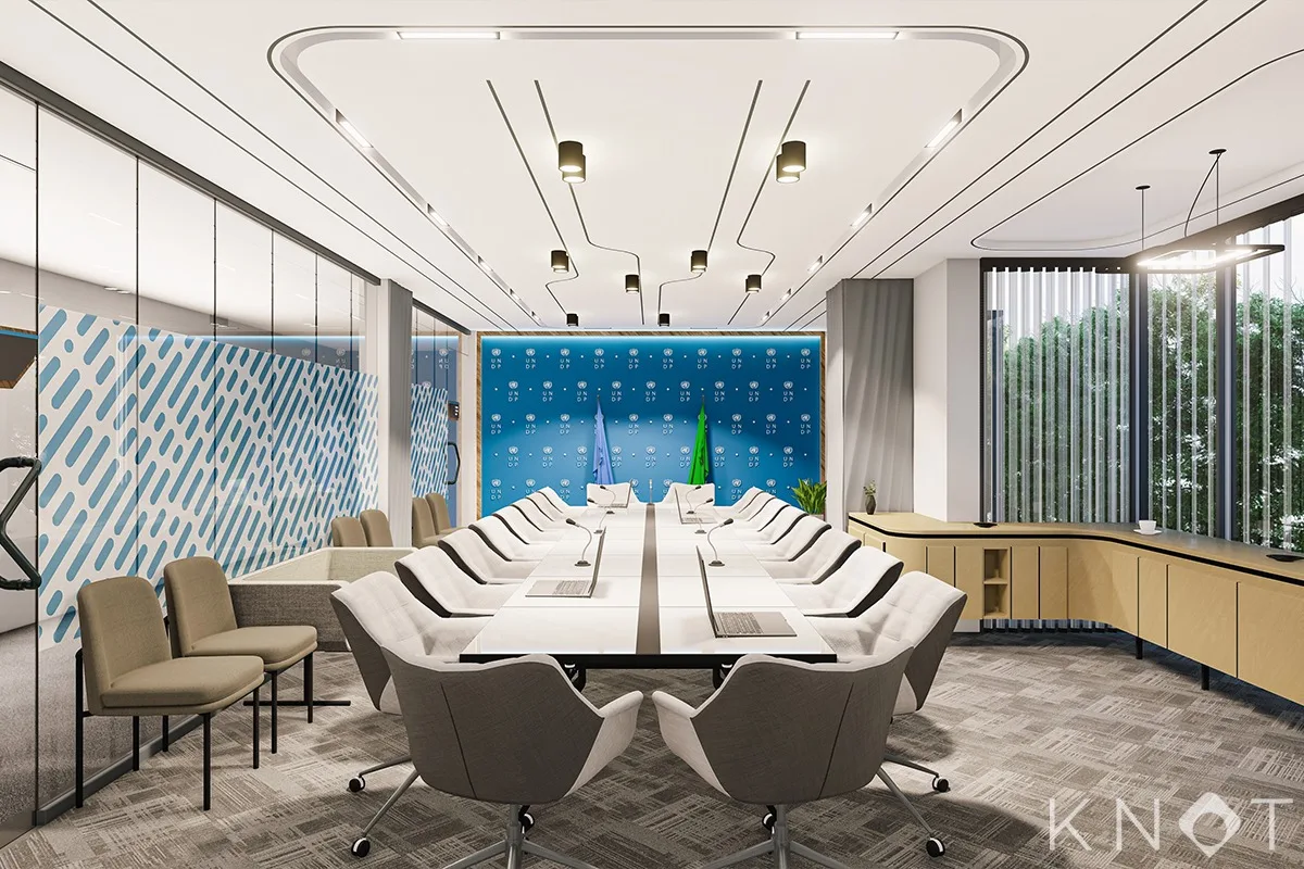 Interior Design of UNDP Meeting Rooms G